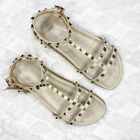 Valentino Shoes - VALENTINO Garavani Rockstud Gladiator Sandals